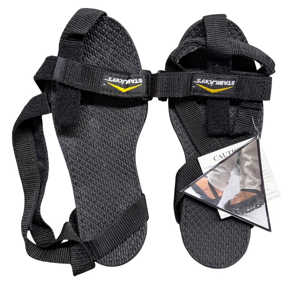 STABILicers Vibram Ice Cleats Snow Traction Over Shoe Spikes Men's Small Size 8